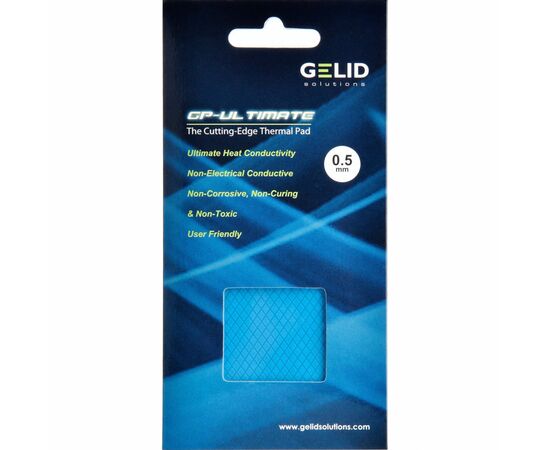 Термопрокладка Gelid Solutions GP-Ultimate Thermal Pad 90x50x1.5 mm (TP-GP04-C), изображение 3 Термопрокладка Gelid Solutions GP-Ultimate Thermal Pad 90x50x1.5 mm (TP-GP04-C), изображение 3