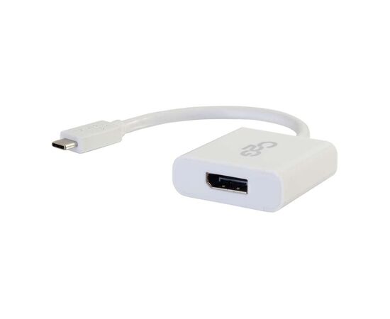 Перехідник C2G USB-C to DP white (CG80520), зображення 3 Перехідник C2G USB-C to DP white (CG80520), зображення 3