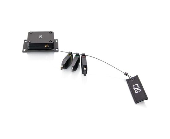 Перехідник C2G Retractable Ring HDMI to mini DP DP USB-C (CG84269), зображення 4 Перехідник C2G Retractable Ring HDMI to mini DP DP USB-C (CG84269), зображення 4