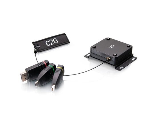 Перехідник C2G Retractable Ring HDMI to mini DP DP USB-C (CG84269), зображення 5 Перехідник C2G Retractable Ring HDMI to mini DP DP USB-C (CG84269), зображення 5