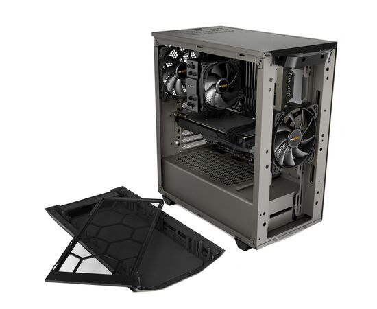 Корпус Be quiet! Pure Base 500 Window Metallic Gray (BGW36), изображение 8 Корпус Be quiet! Pure Base 500 Window Metallic Gray (BGW36), изображение 8