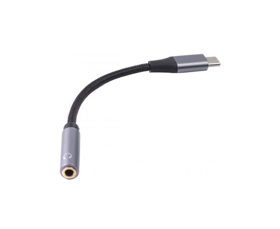 Переходник Maxxter USB Type-C to 3.5 mm (CDLA) (A-CM34), изображение 3 Переходник Maxxter USB Type-C to 3.5 mm (CDLA) (A-CM34), изображение 3