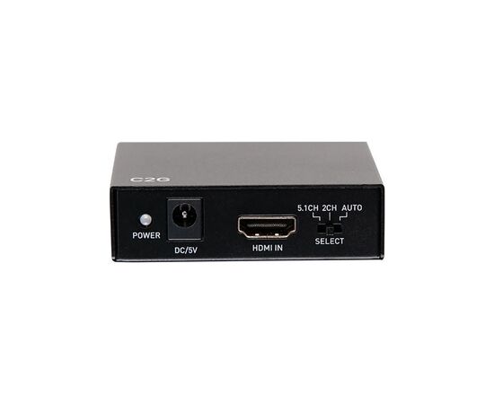 Перехідник HDMI to audio toslink, mini jack C2G (C2G41003), зображення 2 Перехідник HDMI to audio toslink, mini jack C2G (C2G41003), зображення 2