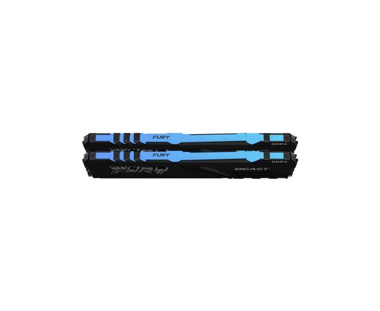 Модуль памяти для компьютера DDR4 32GB (2x16GB) 3200 MHz Beast RGB Kingston Fury (ex.HyperX) (KF432C16BBAK2/32), изображение 2 Модуль памяти для компьютера DDR4 32GB (2x16GB) 3200 MHz Beast RGB Kingston Fury (ex.HyperX) (KF432C16BBAK2/32), изображение 2