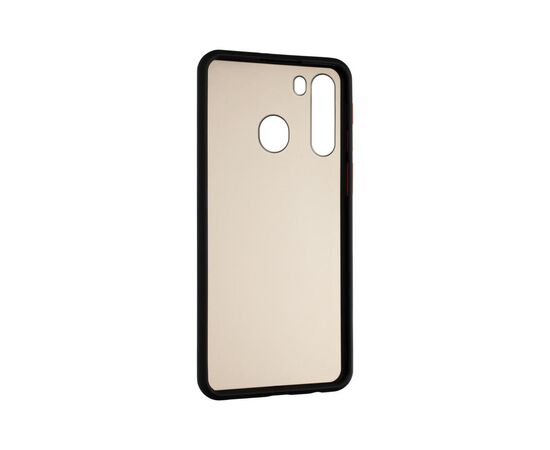 Чохол до моб. телефона Gelius Bumper Mat Case for Samsung A215 (A21) Black (00000079431), зображення 2 Чохол до моб. телефона Gelius Bumper Mat Case for Samsung A215 (A21) Black (00000079431), зображення 2
