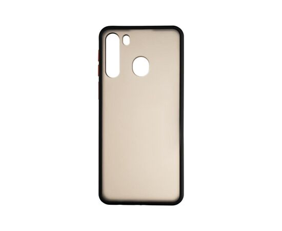 Чохол до моб. телефона Gelius Bumper Mat Case for Samsung A215 (A21) Black (00000079431), зображення 3 Чохол до моб. телефона Gelius Bumper Mat Case for Samsung A215 (A21) Black (00000079431), зображення 3