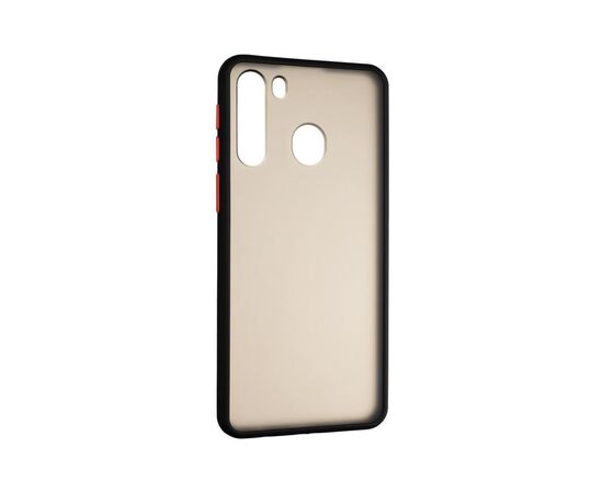 Чохол до моб. телефона Gelius Bumper Mat Case for Samsung A215 (A21) Black (00000079431), зображення 4 Чохол до моб. телефона Gelius Bumper Mat Case for Samsung A215 (A21) Black (00000079431), зображення 4