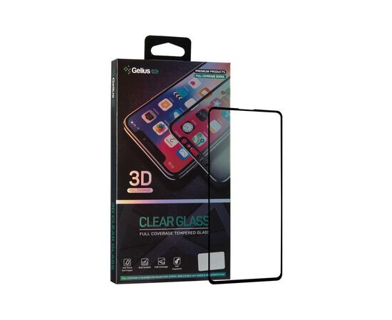 Стекло защитное Gelius Pro 3D for Samsung A715 (A71) Black (00000078037), изображение 6 Стекло защитное Gelius Pro 3D for Samsung A715 (A71) Black (00000078037), изображение 6