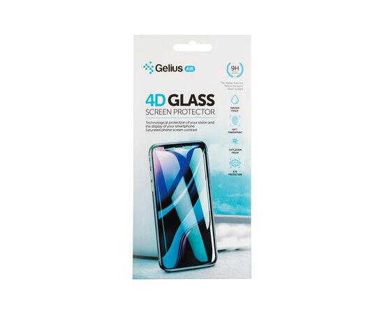 Стекло защитное Gelius Pro 4D for Samsung A015 (A01) Black (00000079313), изображение 2 Стекло защитное Gelius Pro 4D for Samsung A015 (A01) Black (00000079313), изображение 2