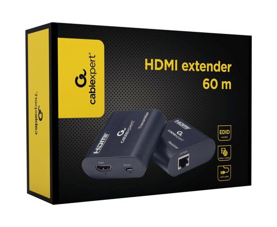 Контролер Cablexpert HDMI extender up to 60 m (DEX-HDMI-03), зображення 4 Контролер Cablexpert HDMI extender up to 60 m (DEX-HDMI-03), зображення 4