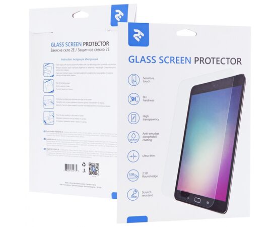 Стекло защитное 2E Samsung Galaxy Tab S7 Lite/ S7 FE (SM-T730/735 ),12.4" (2021 (2E-G-TABS7L-LT2.5D-CL)
