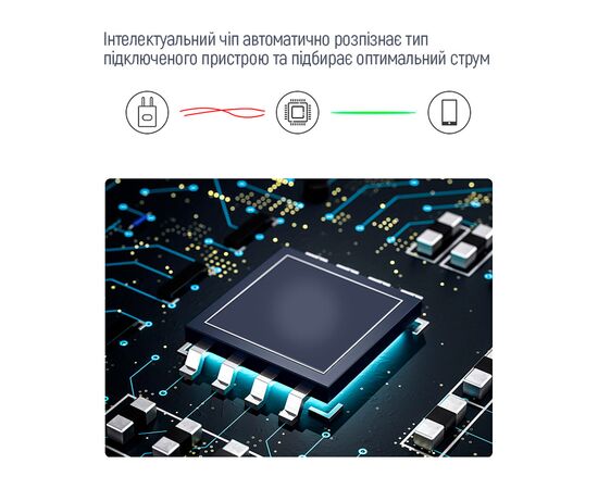 Батарея универсальная ColorWay 10 000 mAh Full power (USB QC3.0 + USB-C Power Delivery 22.5 (CW-PB100LPK2WT-PDD), изображение 5 Батарея универсальная ColorWay 10 000 mAh Full power (USB QC3.0 + USB-C Power Delivery 22.5 (CW-PB100LPK2WT-PDD), изображение 5