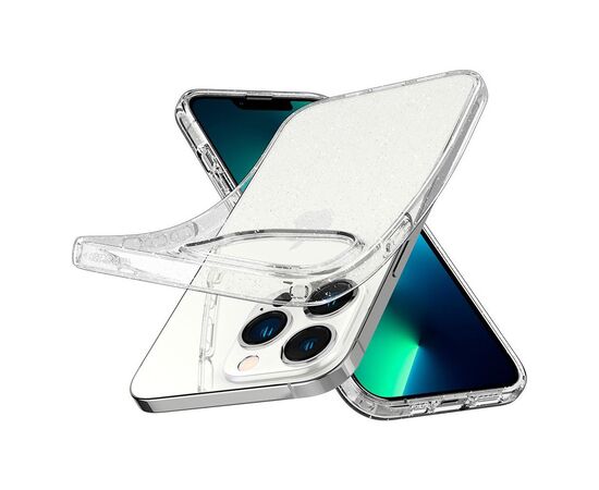 Чехол для моб. телефона Spigen Apple Iphone 13 Pro Max Liquid Crystal Glitter, Crystal Quar (ACS03198), изображение 2 Чехол для моб. телефона Spigen Apple Iphone 13 Pro Max Liquid Crystal Glitter, Crystal Quar (ACS03198), изображение 2