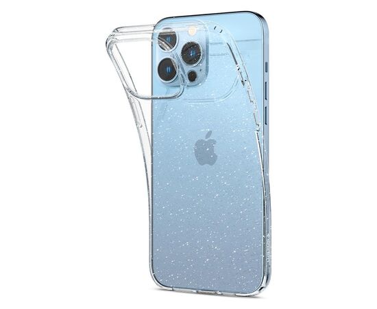 Чехол для моб. телефона Spigen Apple Iphone 13 Pro Max Liquid Crystal Glitter, Crystal Quar (ACS03198), изображение 7 Чехол для моб. телефона Spigen Apple Iphone 13 Pro Max Liquid Crystal Glitter, Crystal Quar (ACS03198), изображение 7