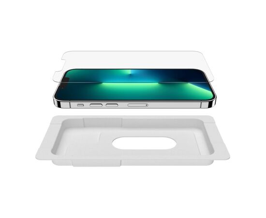 Стекло защитное Belkin Apple iPhone 13/13 Pro UltraGlass Anti-Microbial Screen Prot (OVA078ZZ), изображение 4 Стекло защитное Belkin Apple iPhone 13/13 Pro UltraGlass Anti-Microbial Screen Prot (OVA078ZZ), изображение 4
