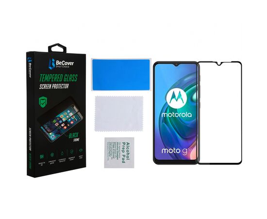 Стекло защитное BeCover Motorola Moto G20 Black (706453), изображение 3 Стекло защитное BeCover Motorola Moto G20 Black (706453), изображение 3