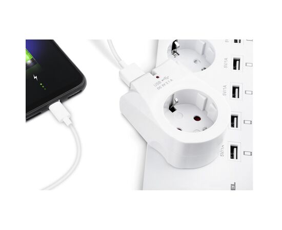 Зарядное устройство REAL-EL 2*USB 10W (CS-25), изображение 6 Зарядное устройство REAL-EL 2*USB 10W (CS-25), изображение 6