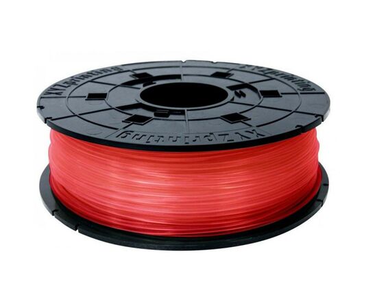 Пластик для 3D-принтера XYZprinting PLA 1.75мм/0.6кг Filament, transparent red (RFPLBXEU02D)