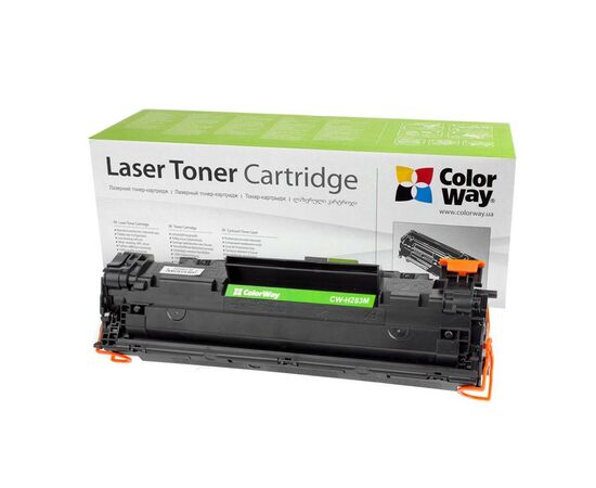 Картридж ColorWay для HP LJ Pro M125nw(CF283A) + тонер 3шт*TH-1005 (CW-H283M/TH-1005)
