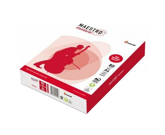 Бумага Maestro A4 Standard+ (Paper_MS80/MS.A4.80.ST), изображение 2 Бумага Maestro A4 Standard+ (Paper_MS80/MS.A4.80.ST), изображение 2