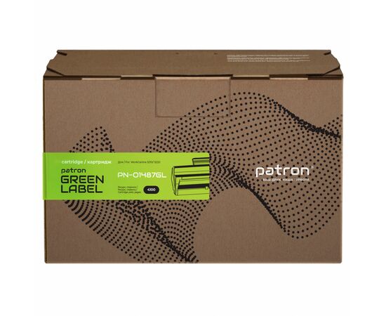 Картридж Patron Xerox 106R01487 Green Label (PN-01487GL), изображение 2 Картридж Patron Xerox 106R01487 Green Label (PN-01487GL), изображение 2