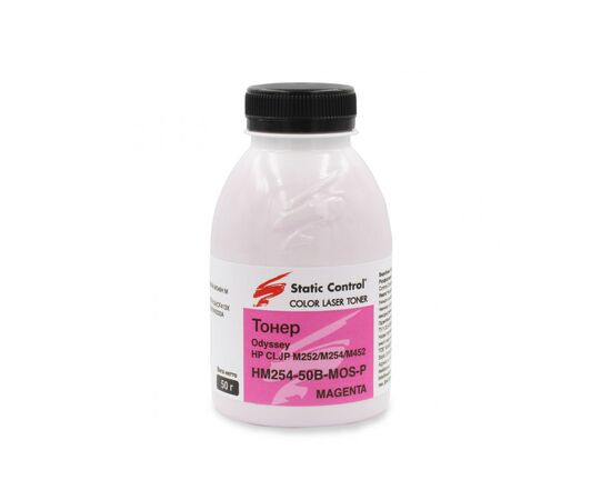 Тонер HP CLJP M252/M254/M452 50г magenta, фасовка Static Control (HM254-50B-MOS-P)