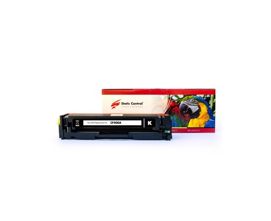 Картридж Static Control HP CF400A (201A), Canon 045 black Parrot (002-01-LF400A)