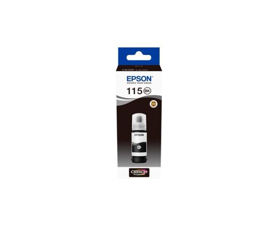 Контейнер з чорнилом Epson 115 EcoTank Black (C13T07C14A)