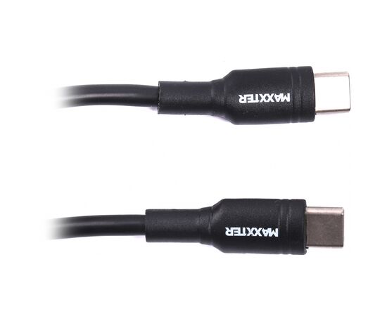 Зарядное устройство Maxxter 1 USB Type-C + cable Type-C to Type-C (WC-PD25W-CtC-01), изображение 3 Зарядное устройство Maxxter 1 USB Type-C + cable Type-C to Type-C (WC-PD25W-CtC-01), изображение 3