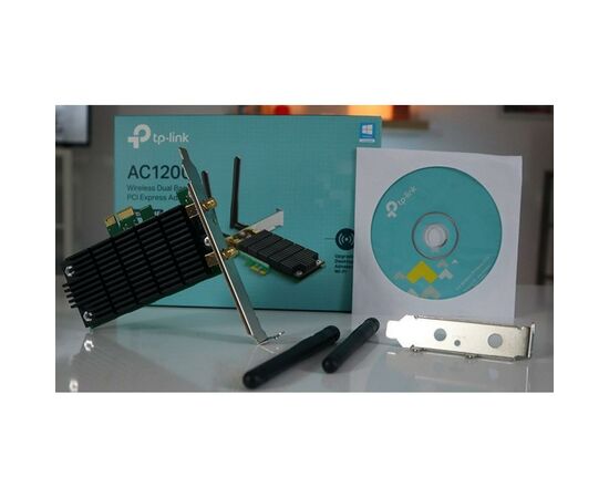 Ретранслятор TP-Link Archer T4E AC1200, PCI Express, Beamforming (ARCHER-T4E), изображение 8 Ретранслятор TP-Link Archer T4E AC1200, PCI Express, Beamforming (ARCHER-T4E), изображение 8
