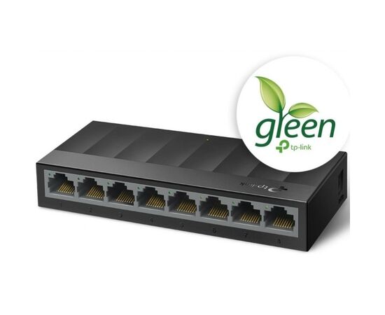 Коммутатор сетевой TP-Link LS1008G, изображение 2 Коммутатор сетевой TP-Link LS1008G, изображение 2