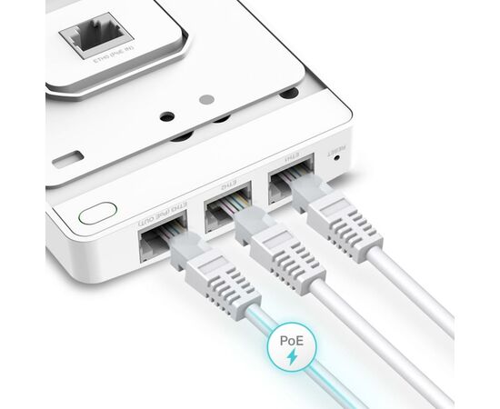 Точка доступу Wi-Fi TP-Link EAP235-WALL, зображення 3 Точка доступу Wi-Fi TP-Link EAP235-WALL, зображення 3