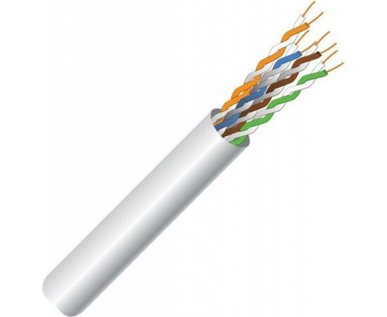 Кабель сетевой FinMark UTP 305м CAT5e 4P 24AWG PVC W Pull Box (049449)