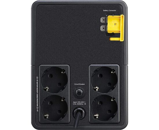 Источник бесперебойного питания APC Easy UPS 1200VA, Schuko (BVX1200LI-GR), изображение 4 Источник бесперебойного питания APC Easy UPS 1200VA, Schuko (BVX1200LI-GR), изображение 4