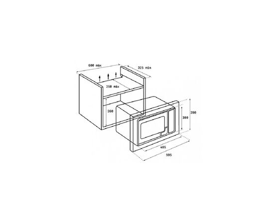Микроволновая печь Teka MB 620 BI, изображение 4 Микроволновая печь Teka MB 620 BI, изображение 4