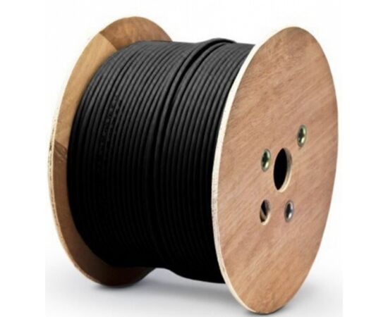 Кабель сетевой ЗЗКМ UTP 500м 4*2*24AWG[0,51] медь[СU] cat.5e, внешний, с тросом (74130)