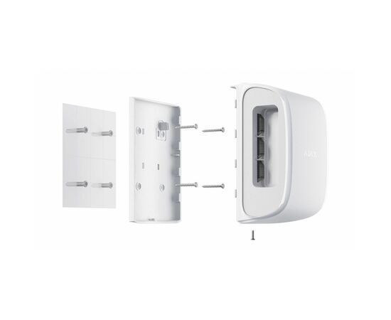 Инфракрасный барьер Ajax DualCurtain Outdoor, изображение 5 Инфракрасный барьер Ajax DualCurtain Outdoor, изображение 5