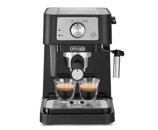 Рожковая кофеварка эспрессо DeLonghi EC260BK