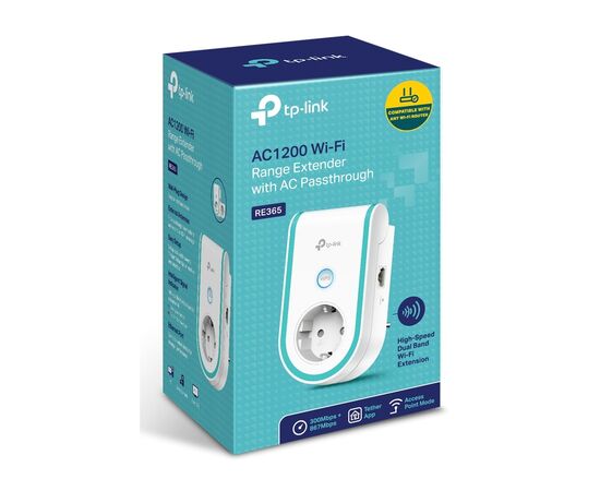 Ретранслятор TP-Link RE365, зображення 4 Ретранслятор TP-Link RE365, зображення 4