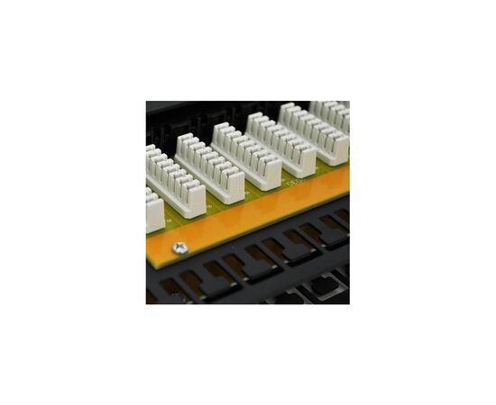 Патч-панель 19" 48xRJ-45 UTP cat. 6, DUAL type, 1U Merlion (ML-2264-CAT.6), изображение 3 Патч-панель 19" 48xRJ-45 UTP cat. 6, DUAL type, 1U Merlion (ML-2264-CAT.6), изображение 3