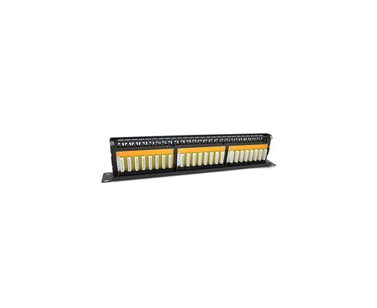 Патч-панель 19" 48xRJ-45 UTP cat. 5е, DUAL type, 1U Ritar (RT-2264-CAT.5E), изображение 2 Патч-панель 19" 48xRJ-45 UTP cat. 5е, DUAL type, 1U Ritar (RT-2264-CAT.5E), изображение 2
