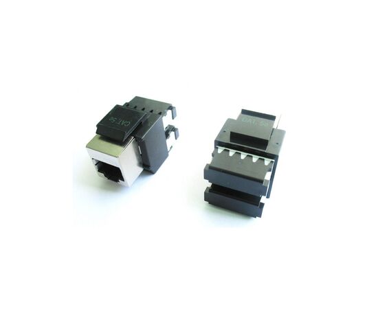 Компьютерная розетка Cablexpert RJ45x2 FTP, cat.5e (NCAC-HS-SMB2), изображение 2 Компьютерная розетка Cablexpert RJ45x2 FTP, cat.5e (NCAC-HS-SMB2), изображение 2