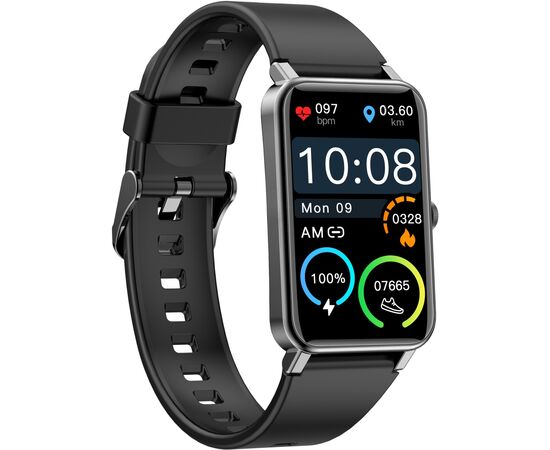 Смарт-часы Globex Smart Watch Fit (Black), изображение 4 Смарт-часы Globex Smart Watch Fit (Black), изображение 4