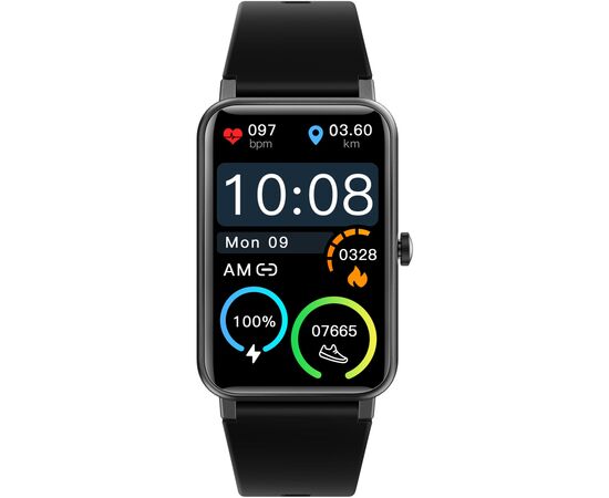 Смарт-часы Globex Smart Watch Fit (Black), изображение 5 Смарт-часы Globex Smart Watch Fit (Black), изображение 5
