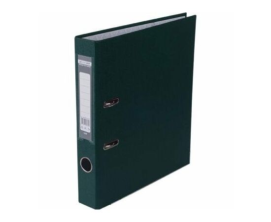 Папка - регистратор Buromax А4, 50мм, JOBMAX PP, dark green, built-up (BM.3012-16c)