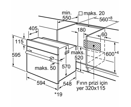 Духовой шкаф Siemens HB557JYW0T, изображение 5 Духовой шкаф Siemens HB557JYW0T, изображение 5