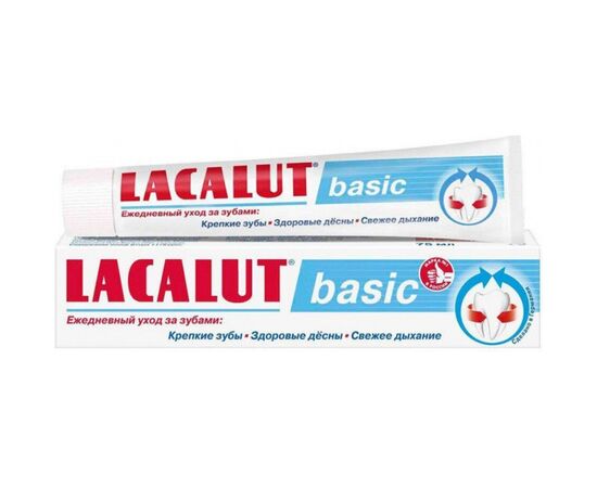 Зубная паста Lacalut basic 75 мл (4016369696590) Зубная паста Lacalut basic 75 мл (4016369696590)