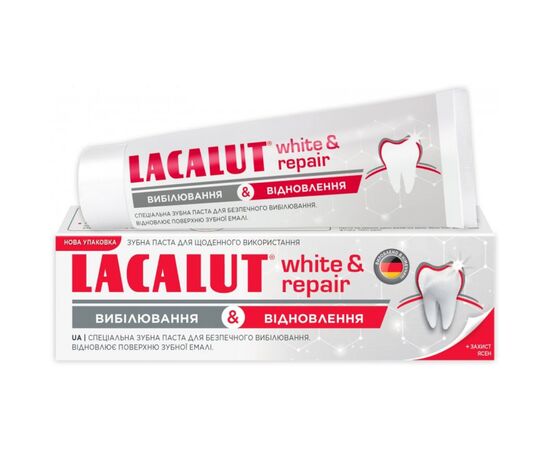 Зубная паста Lacalut white and repair 75 мл (4016369546154)