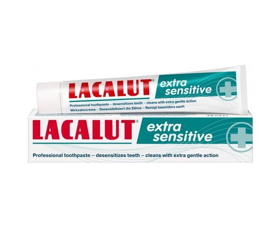 Зубна паста Lacalut Extra Sensitive 75 мл (4016369546147)