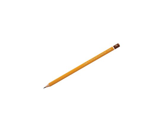Карандаш графитный Koh-i-Noor 5В без резинки корпус Желтый (1500.5B)